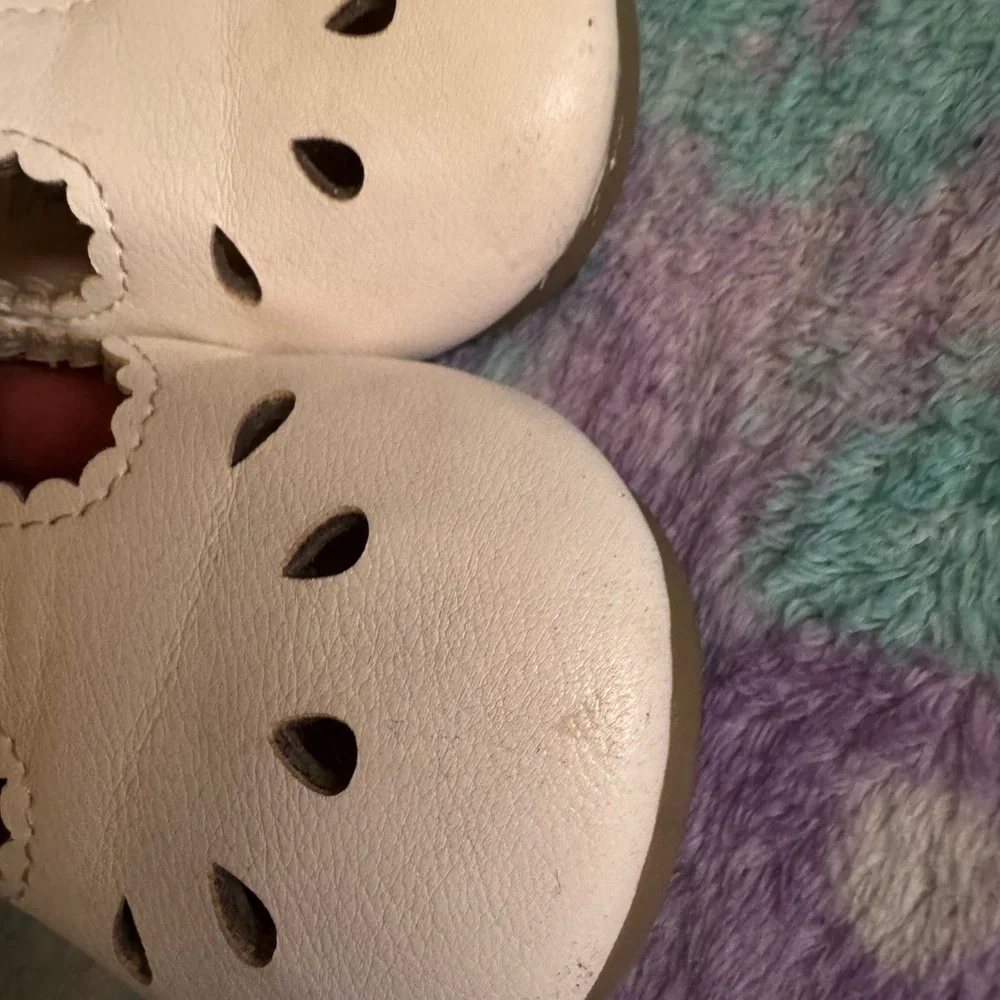 MG BABY Adorable Cream Baby Walker Shoes size 22